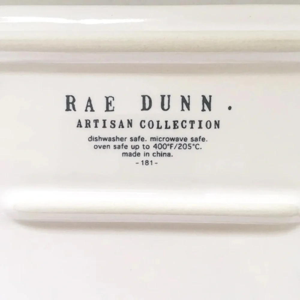 Rae Dunn Feast Thanksgiving Loaf Pan